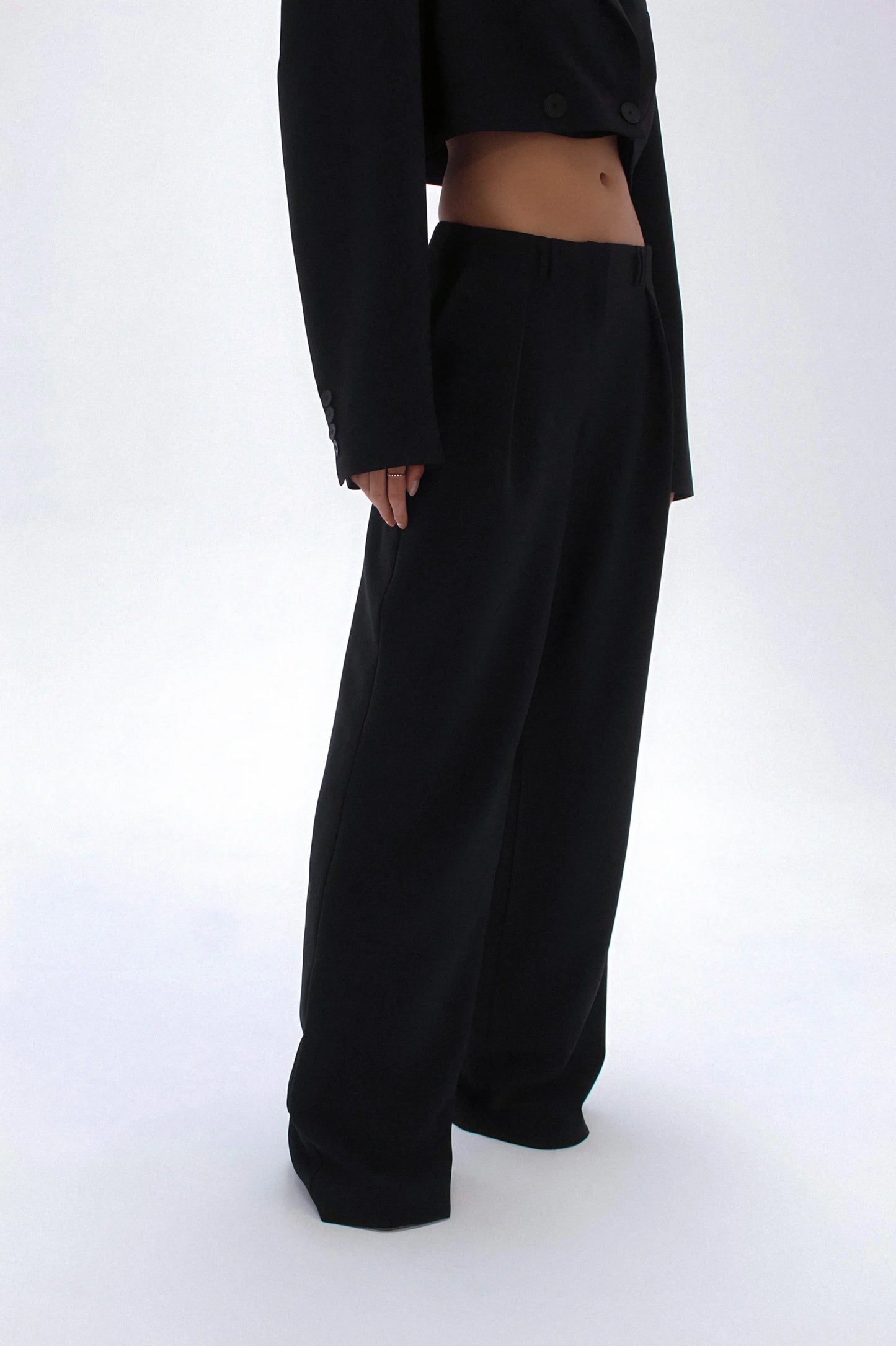 KRISTEN SUIT PANTS | BLACK