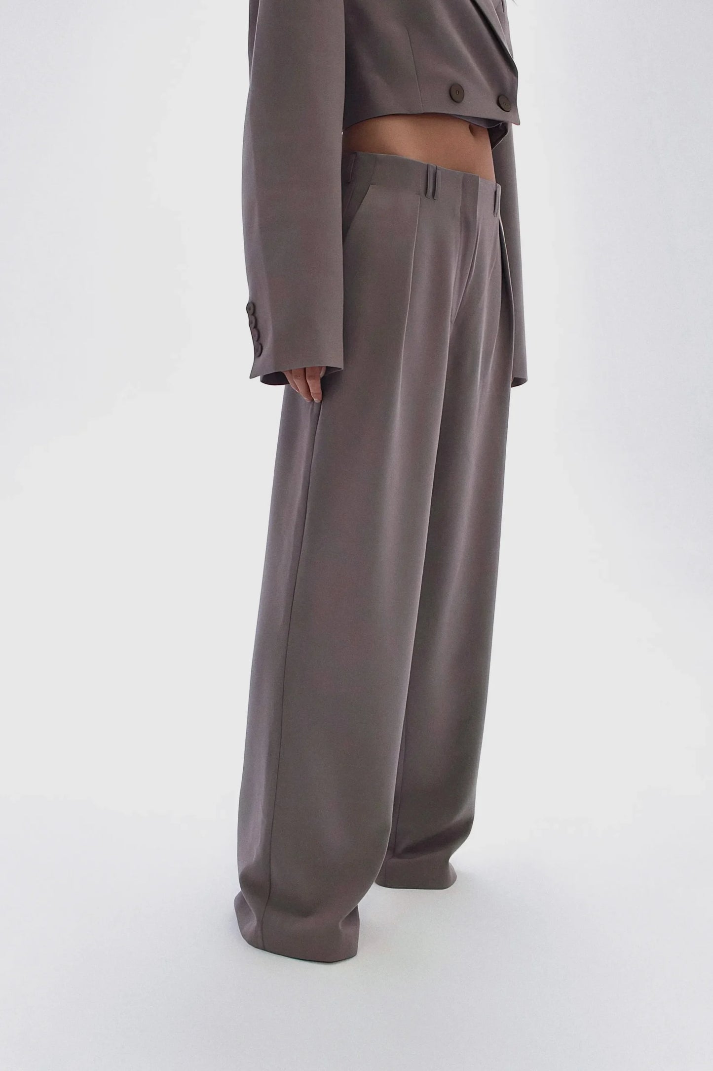 KRISTEN SUIT PANTS | TAUPE