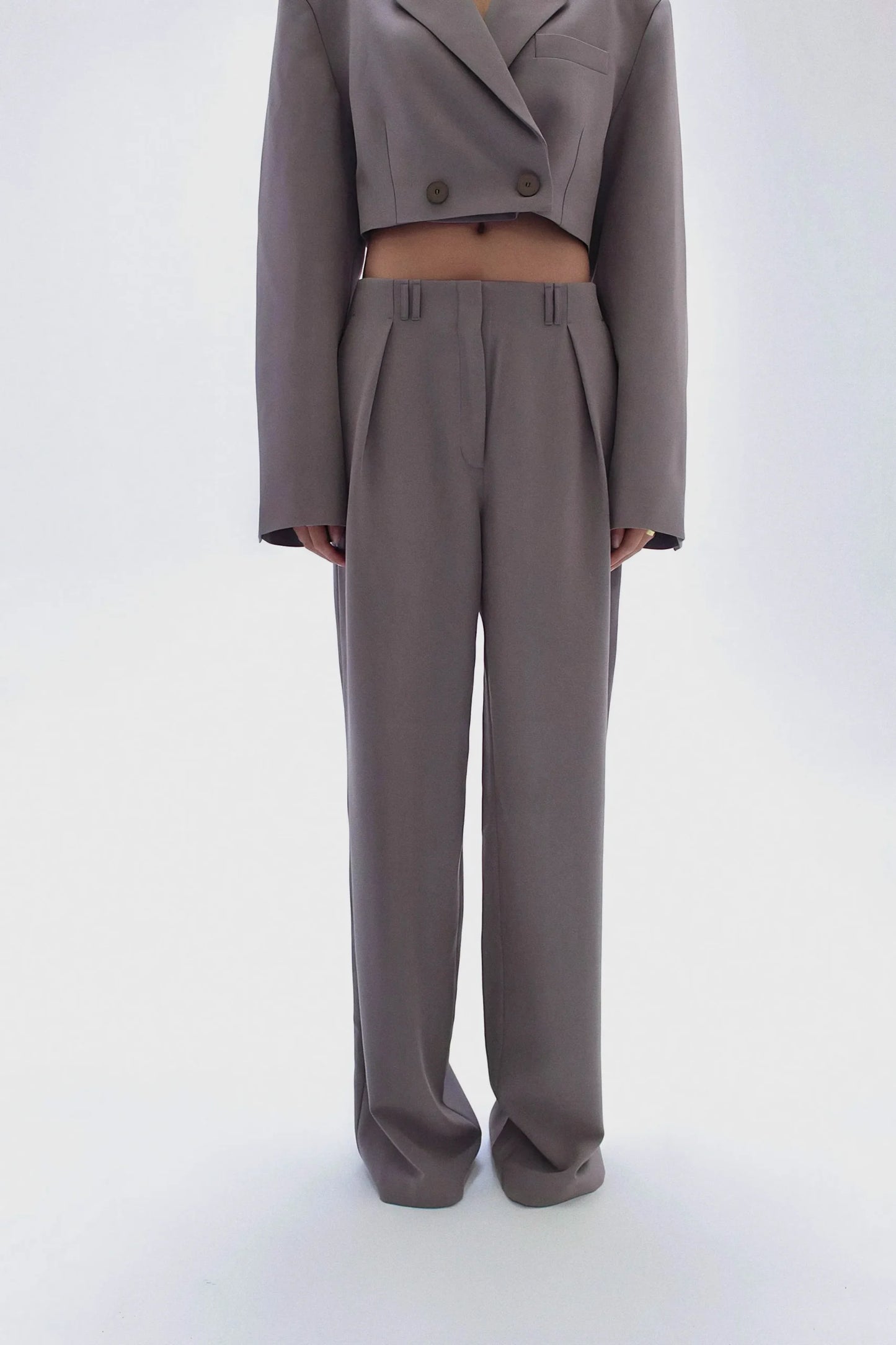 KRISTEN SUIT PANTS | TAUPE